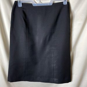 Le Suit Separates size 8 Skirt, black